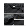 Factory Wholesale Different Sizes Men's Denim Jacket Custom